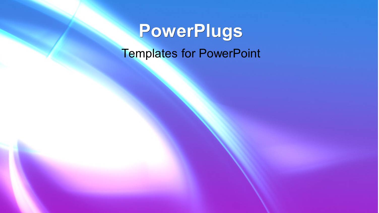 Abstract Background with Light Glow and Wavy Lines in Blue Surface