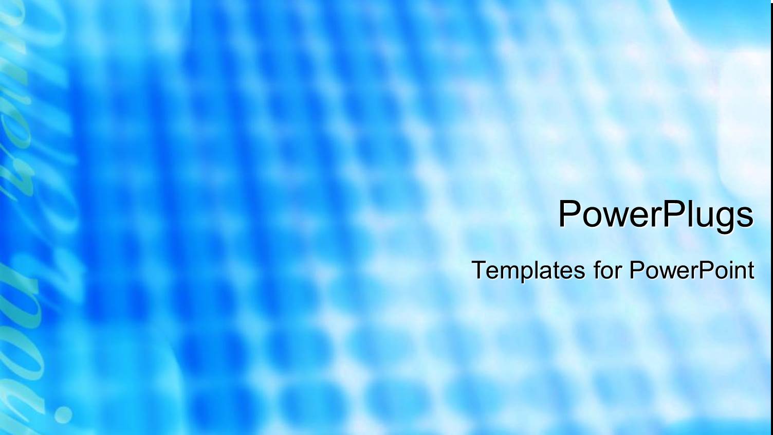 Abstract Depiction of Light Blue Background with Underground Lights