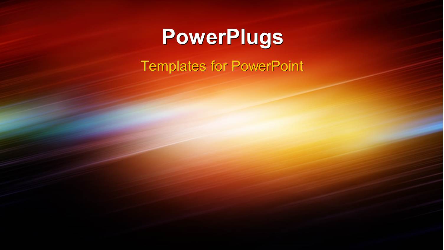 Abstract Depiction with Motion Blur and Diagonal Light Waves