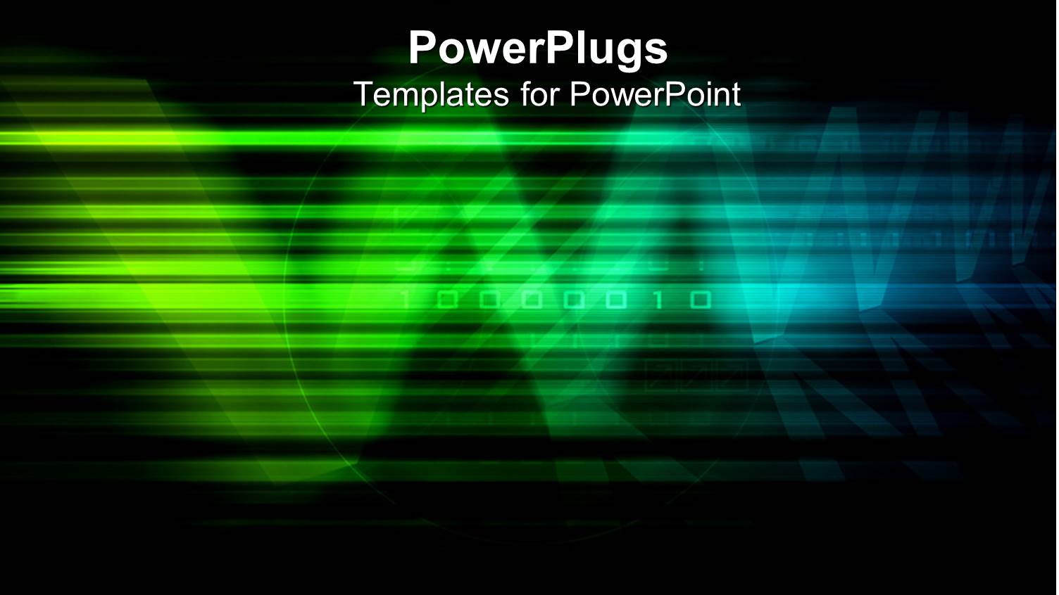 Abstract Depiction of Multi Colored Blurry Lines on Black Background