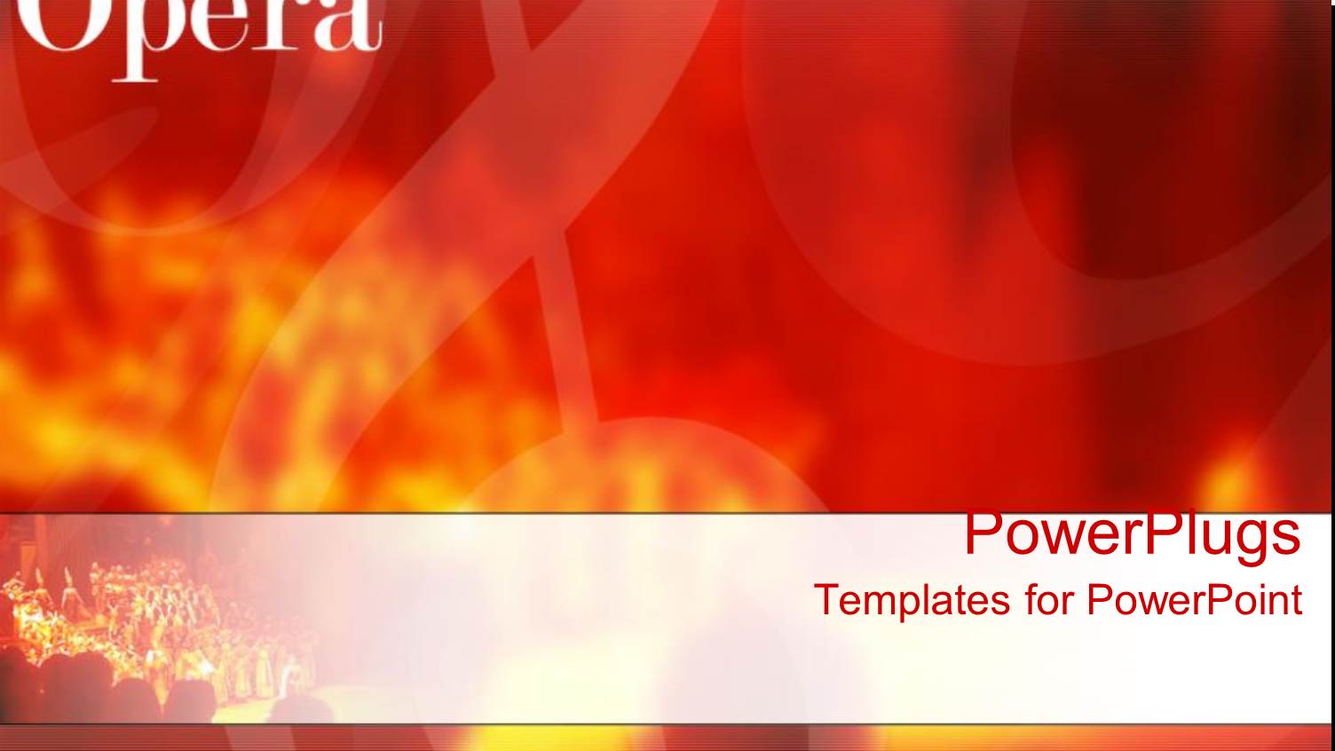 Abstract Depiction of Musical Notes on  Red Fiery Background