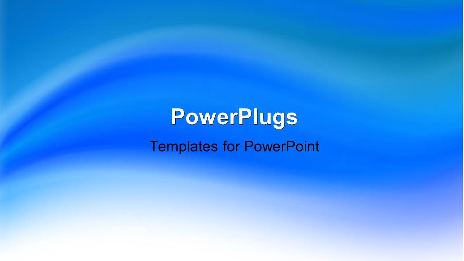 Abstract Elegant Green Blue Waves Background