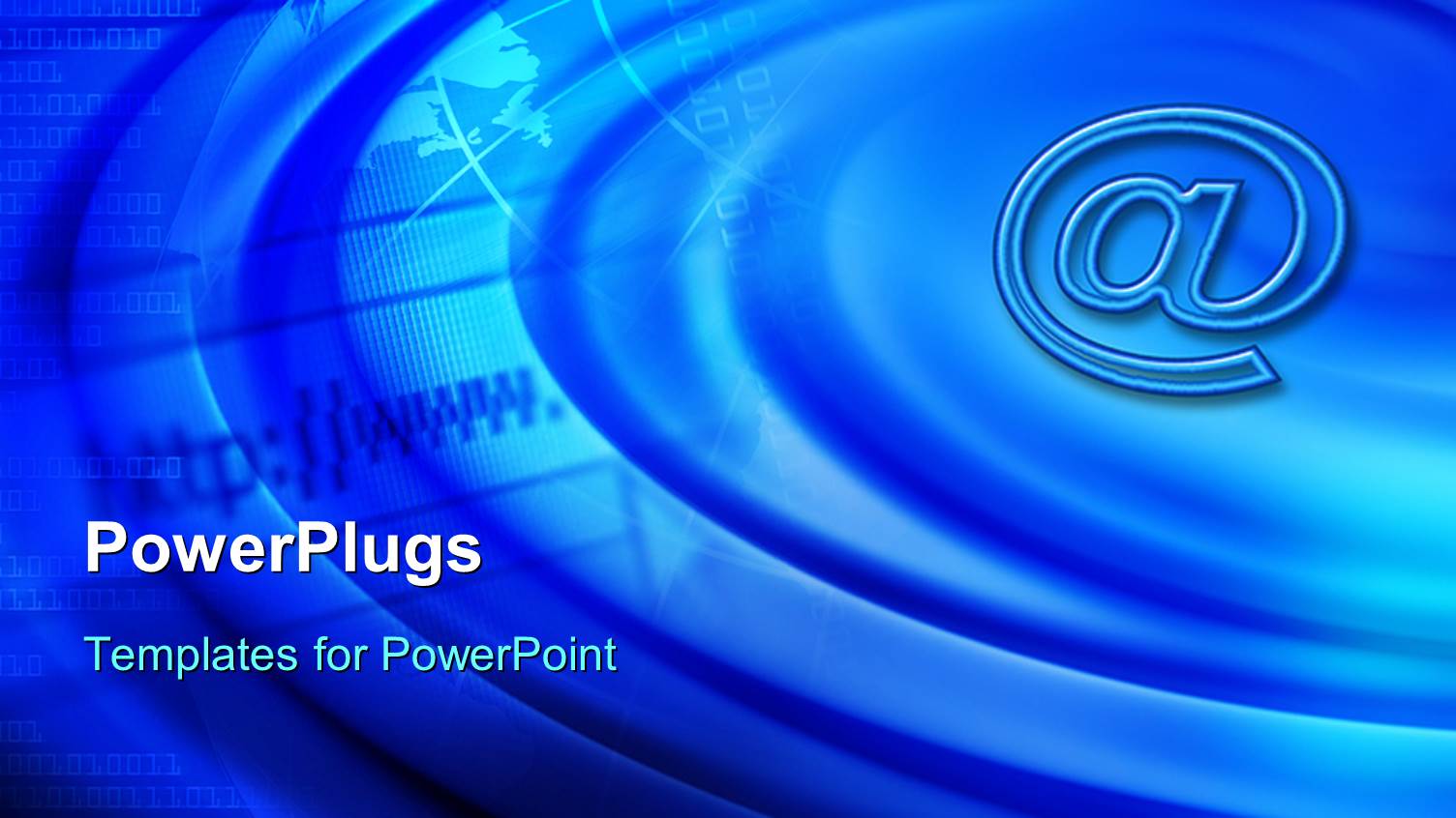 a Bluish Background with Place for Text