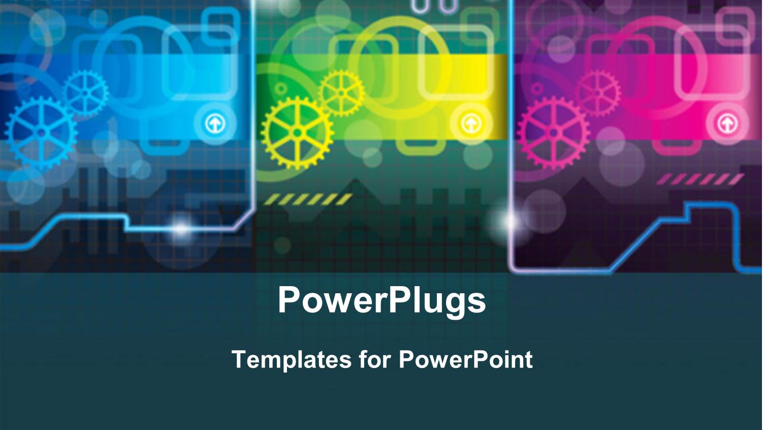 Abstract Futuristic Industrial Concept, with Dark Colors