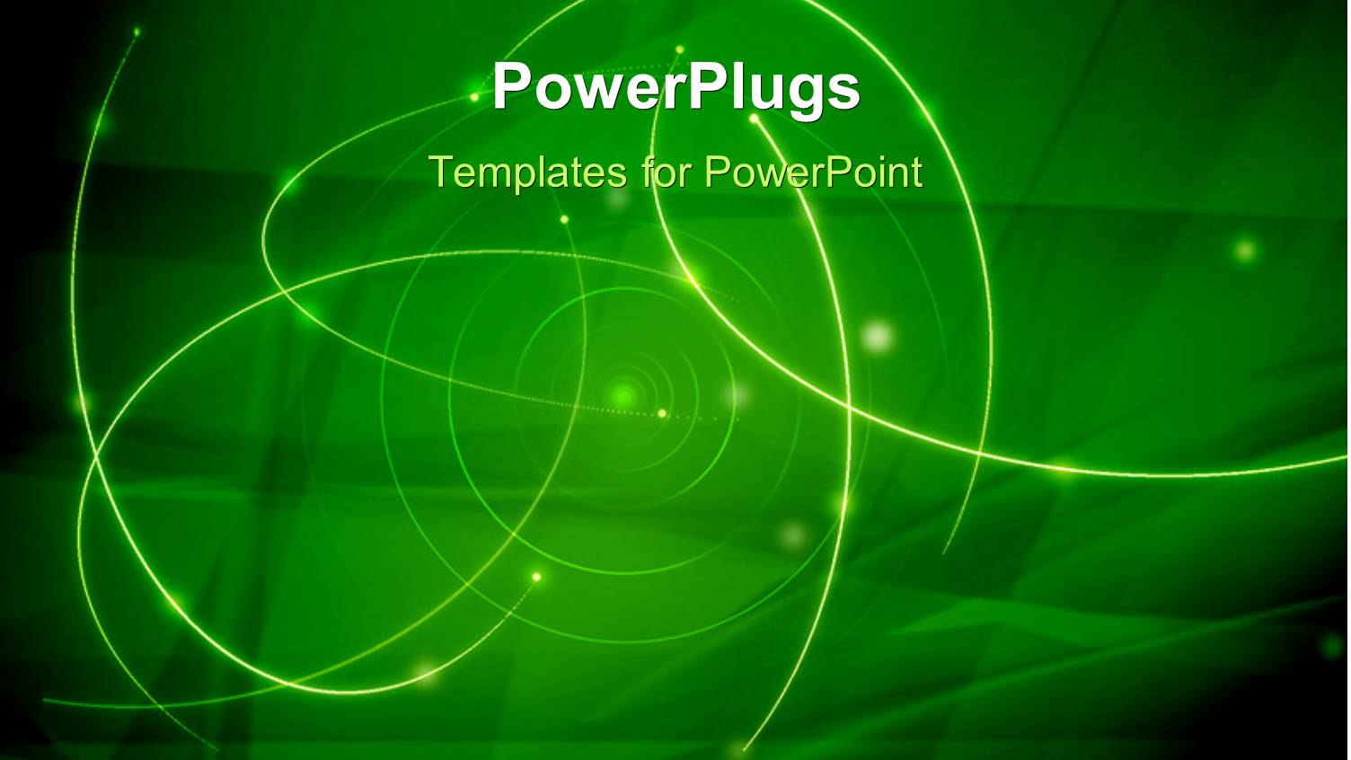 Abstract Galaxy Composition with Green Color