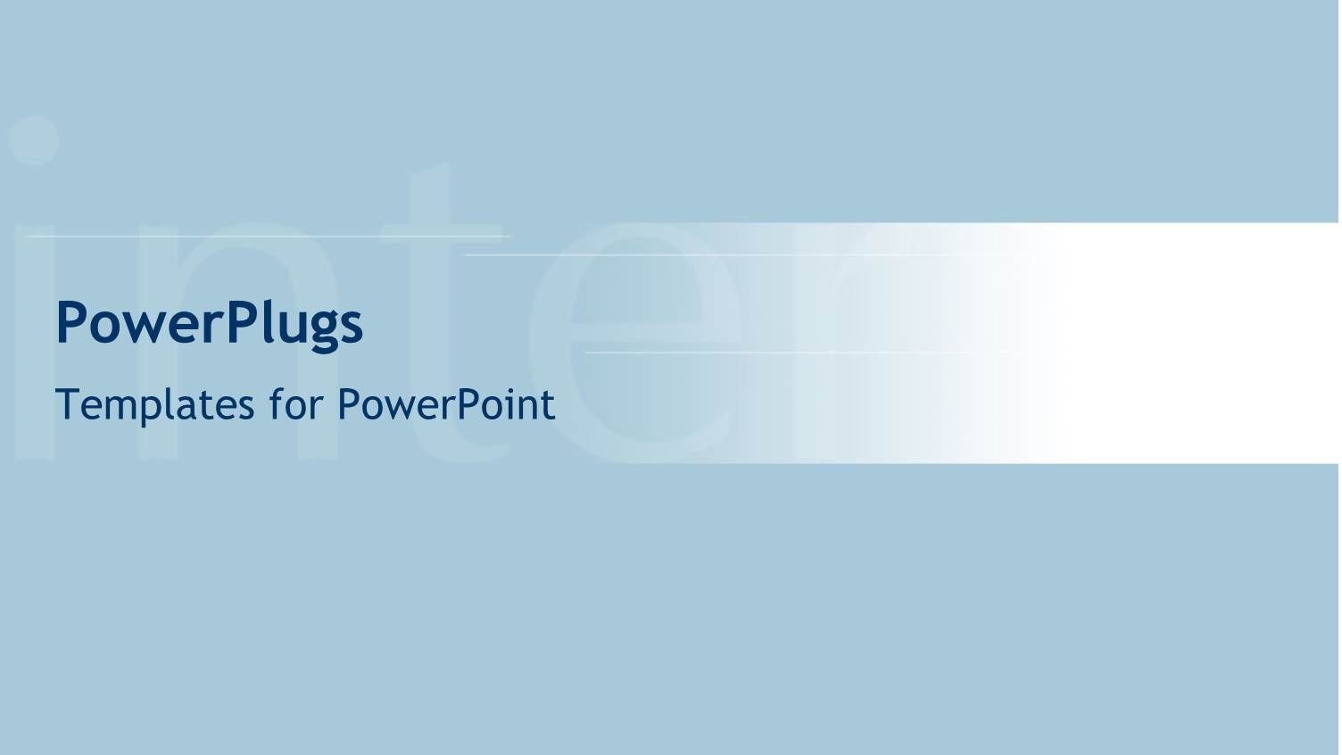 Abstract Plain Ice Blue Background with an Internet Text