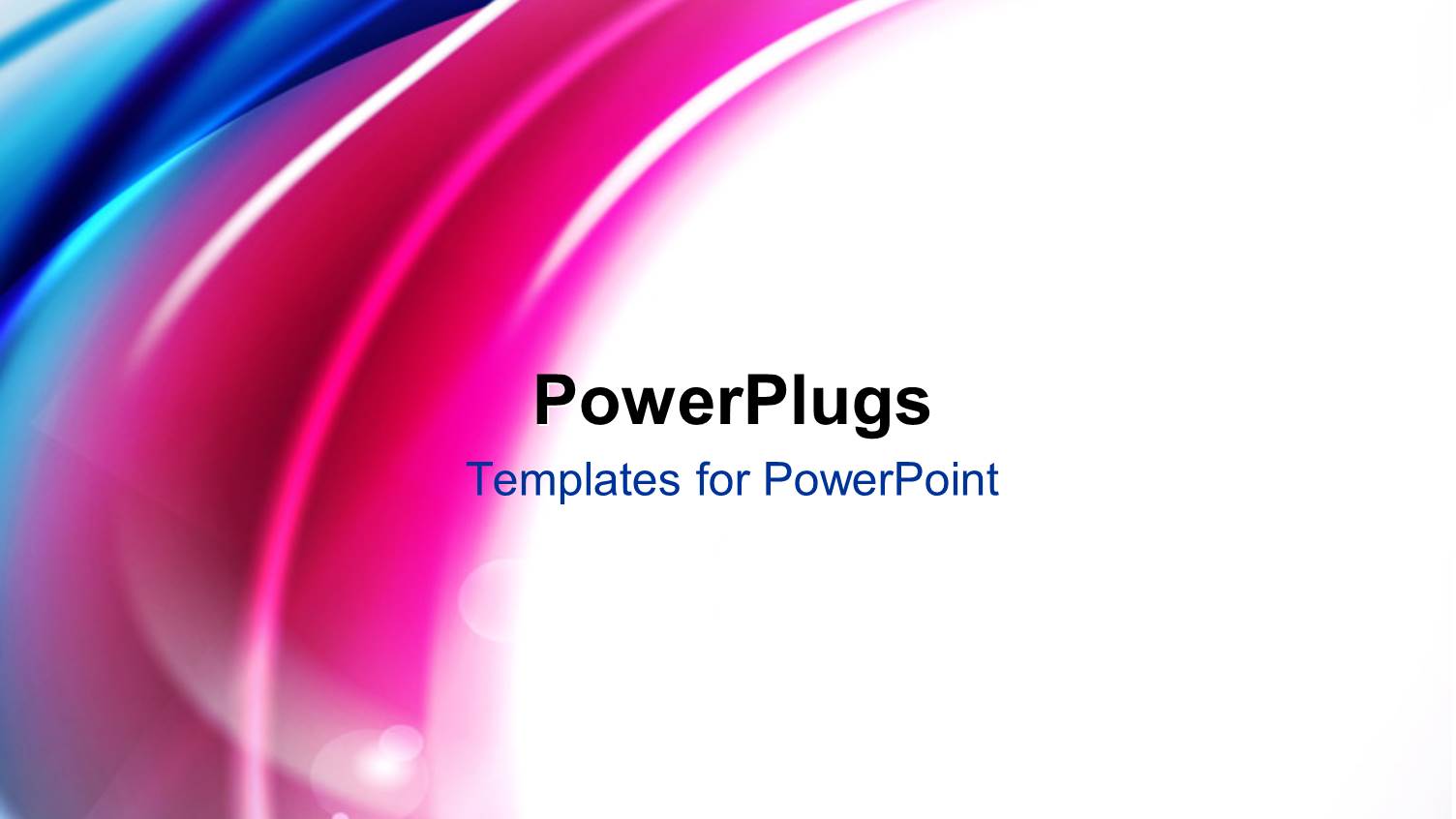 Abstract Shiny Multi Color Curves, with Color