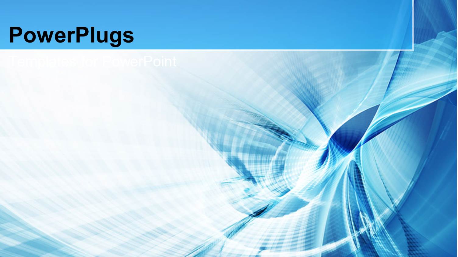 an Abstract View of Blue Lines and Bright Lights