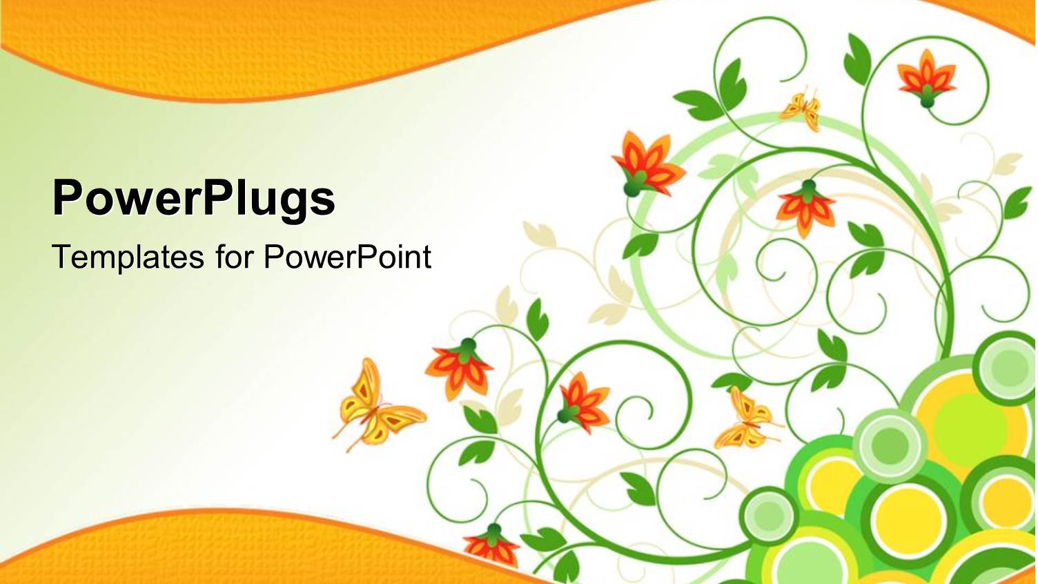 Abstract View of Lots of Flowery Designs on a White Background