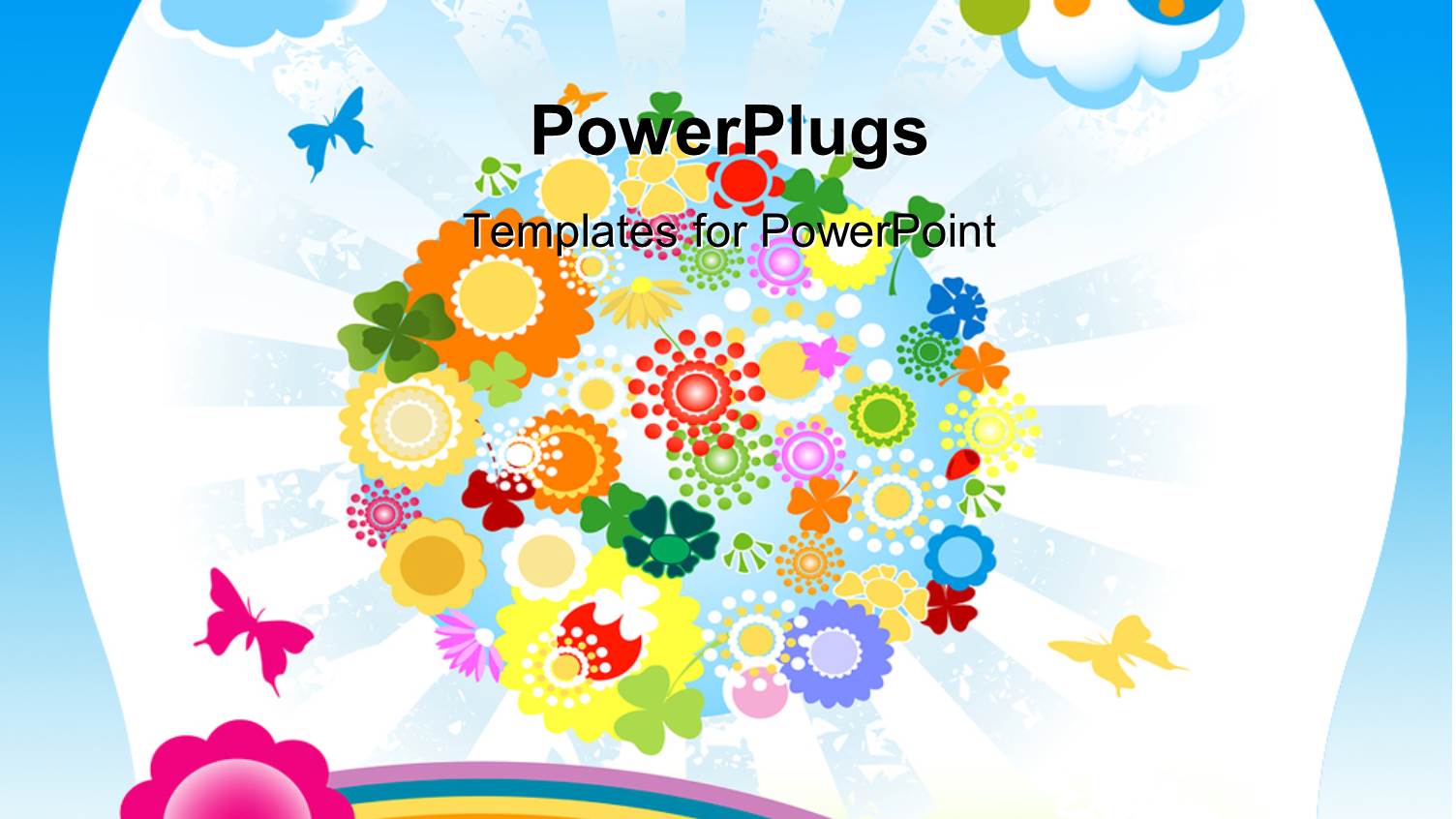 an Abstract View of Many Multi Colored Flowery Images 