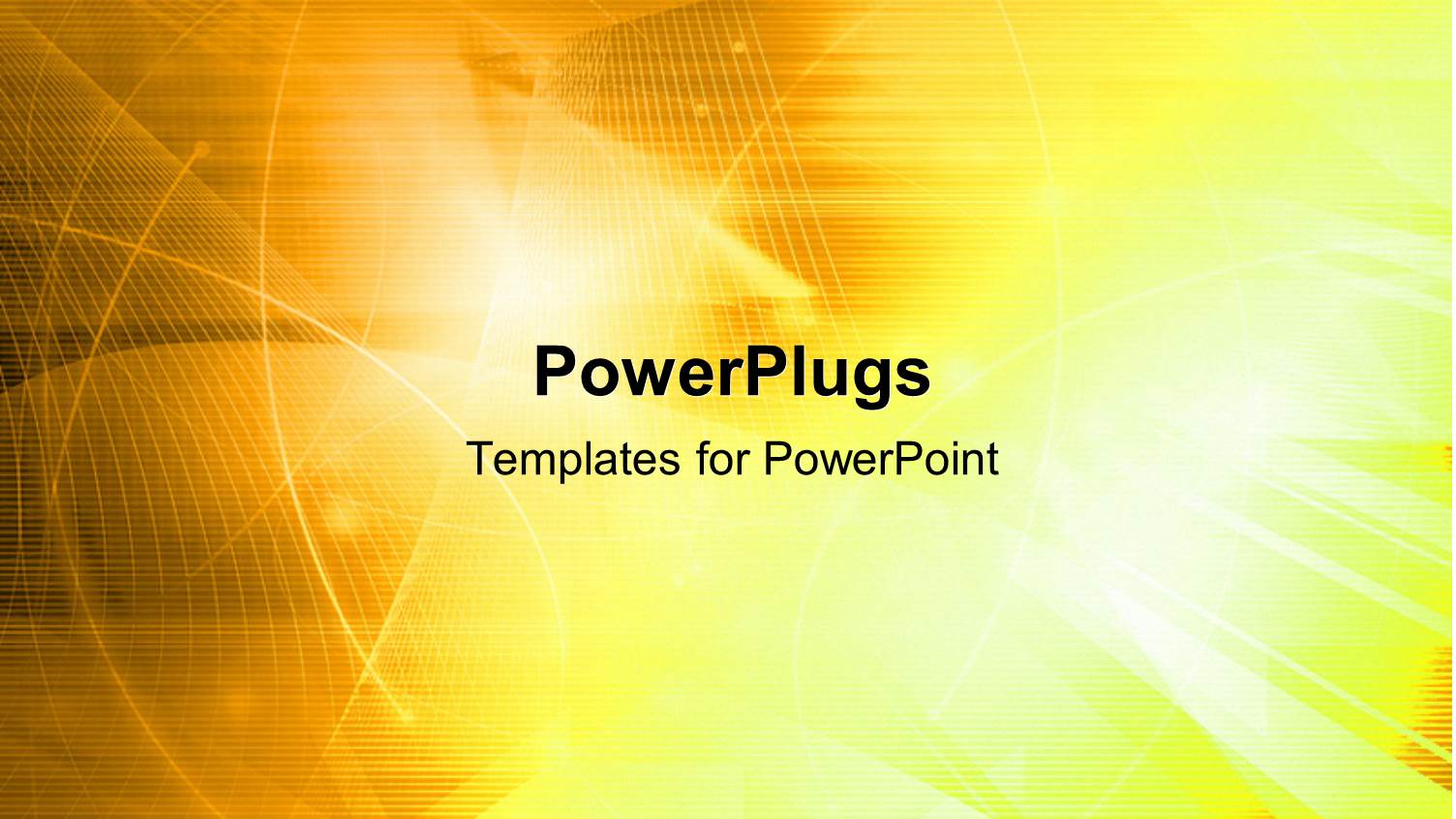 Abstract Wavy Lines on Lighted Yellow Background 