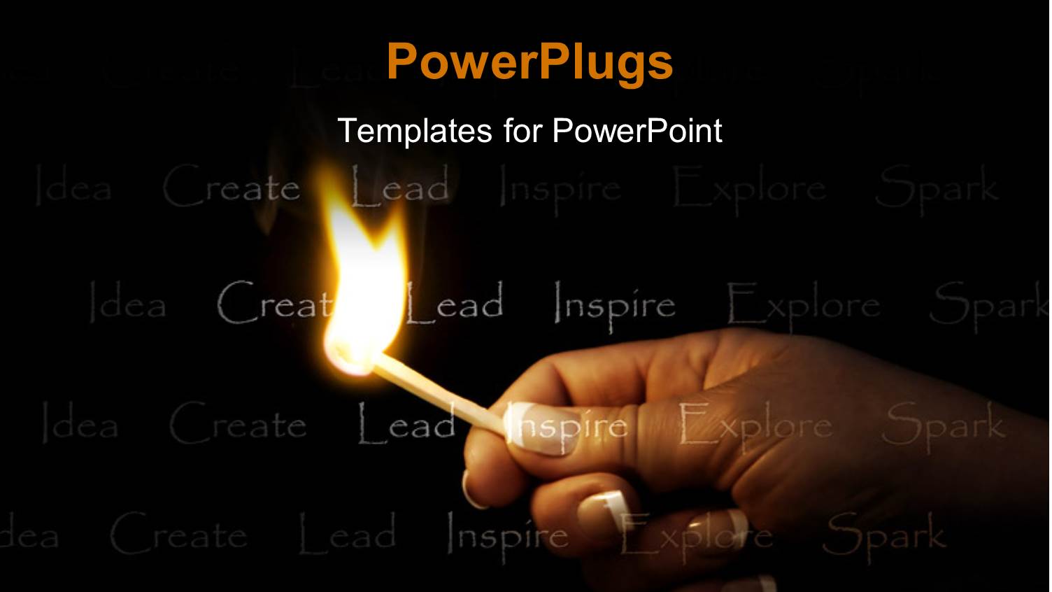 an Adult Female Hand Holding a Lit Match Stick