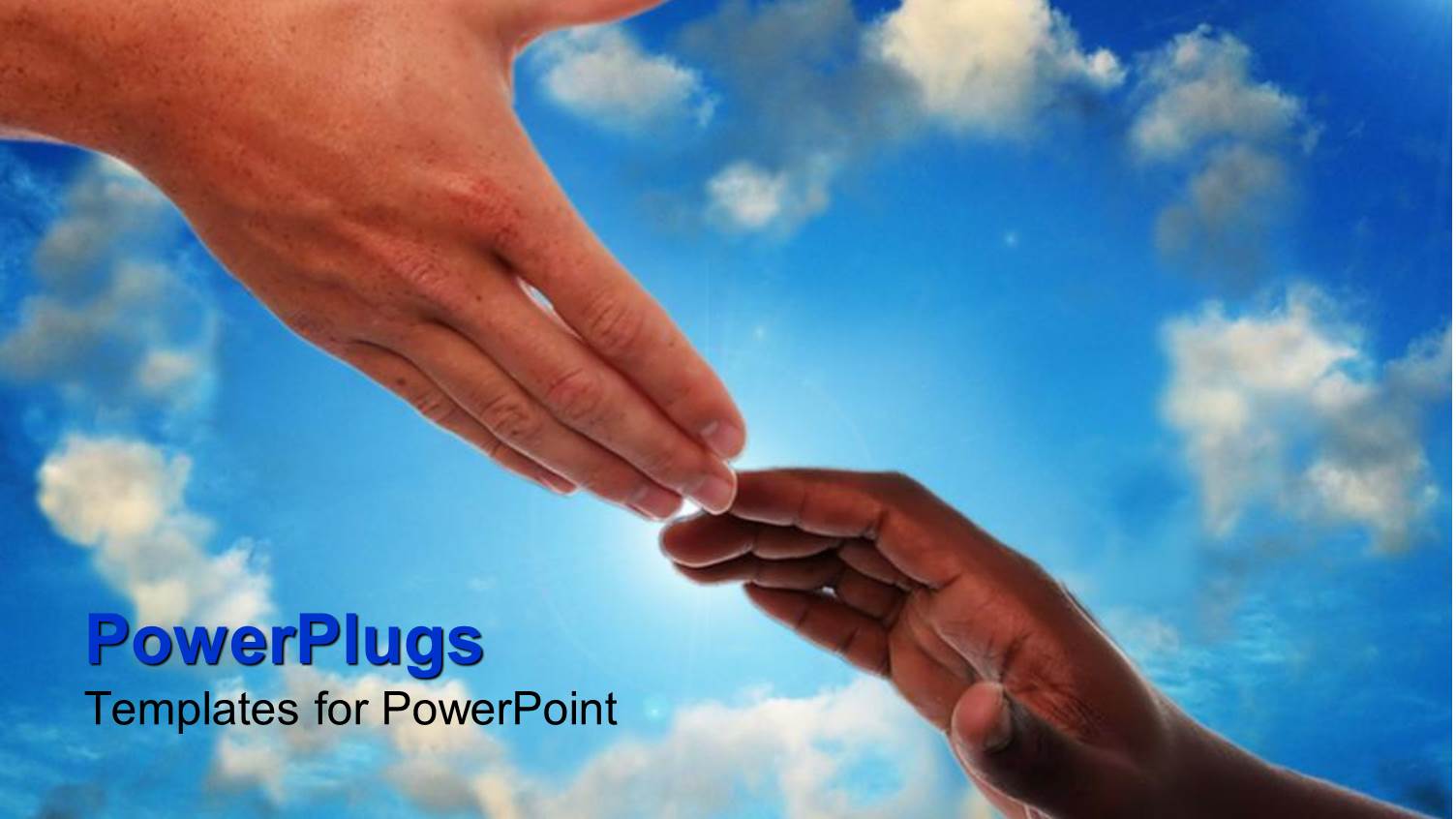 an Adult Hand Stretching Out to an Kids Hand