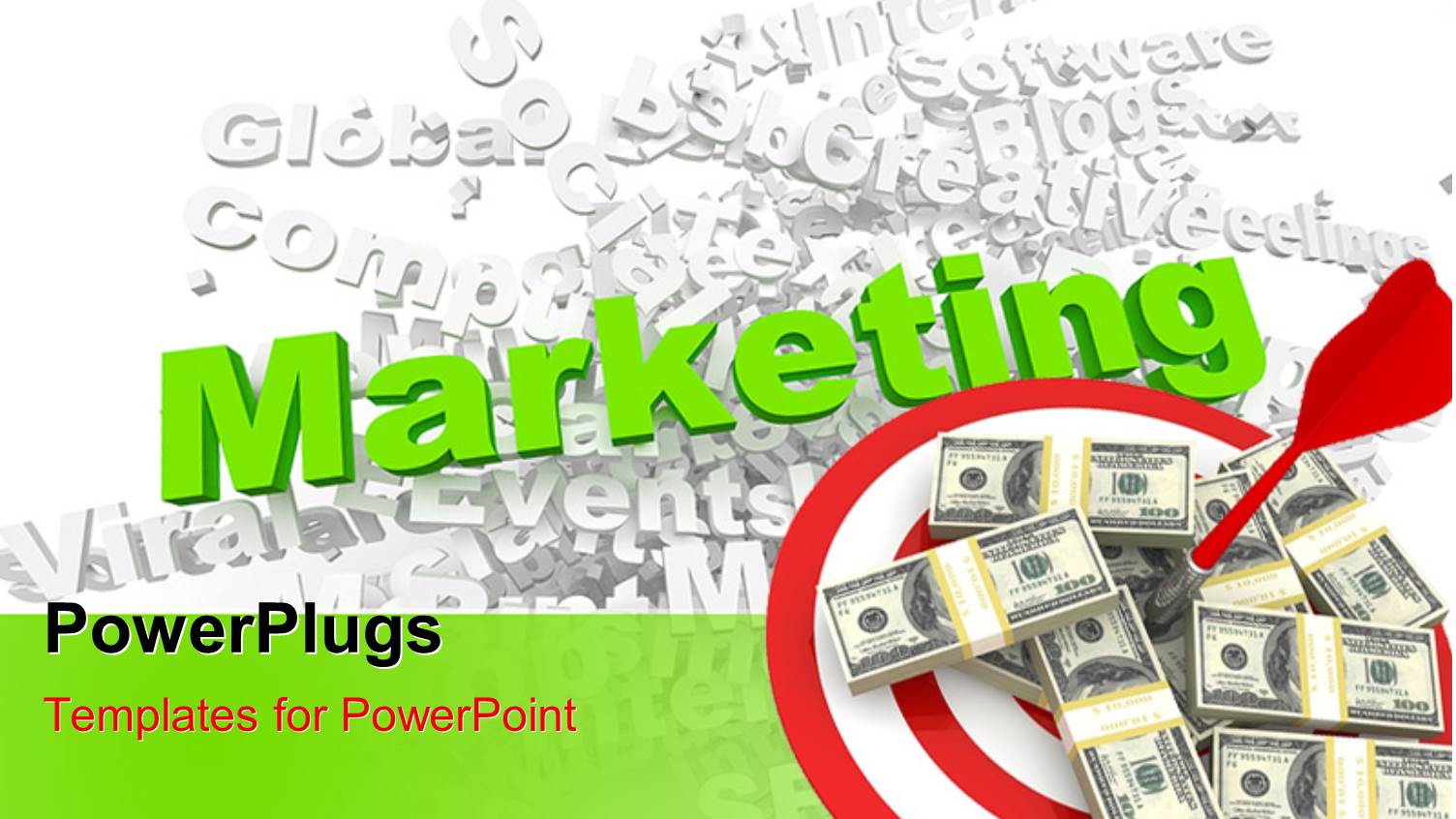 Affiliate Marketing Concept with Keywords in Background