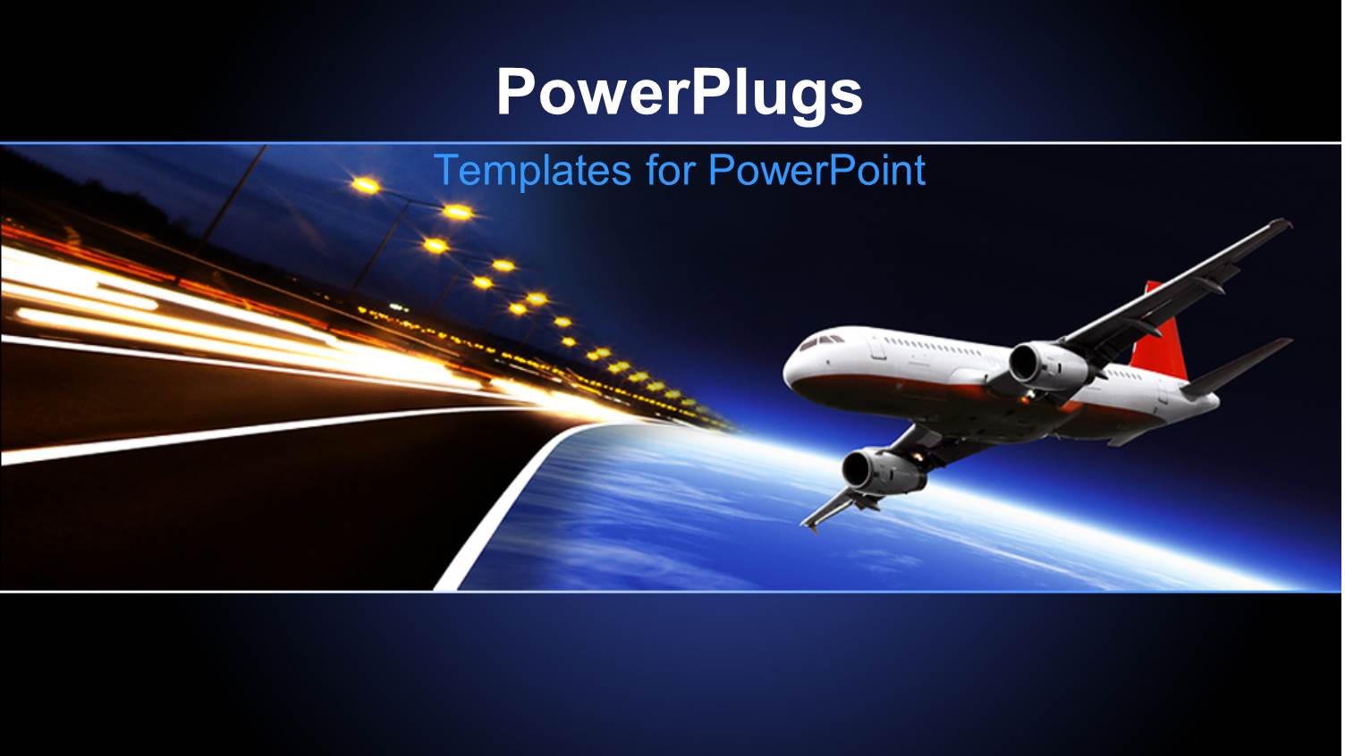 an Airplane Going to Land on a Runway