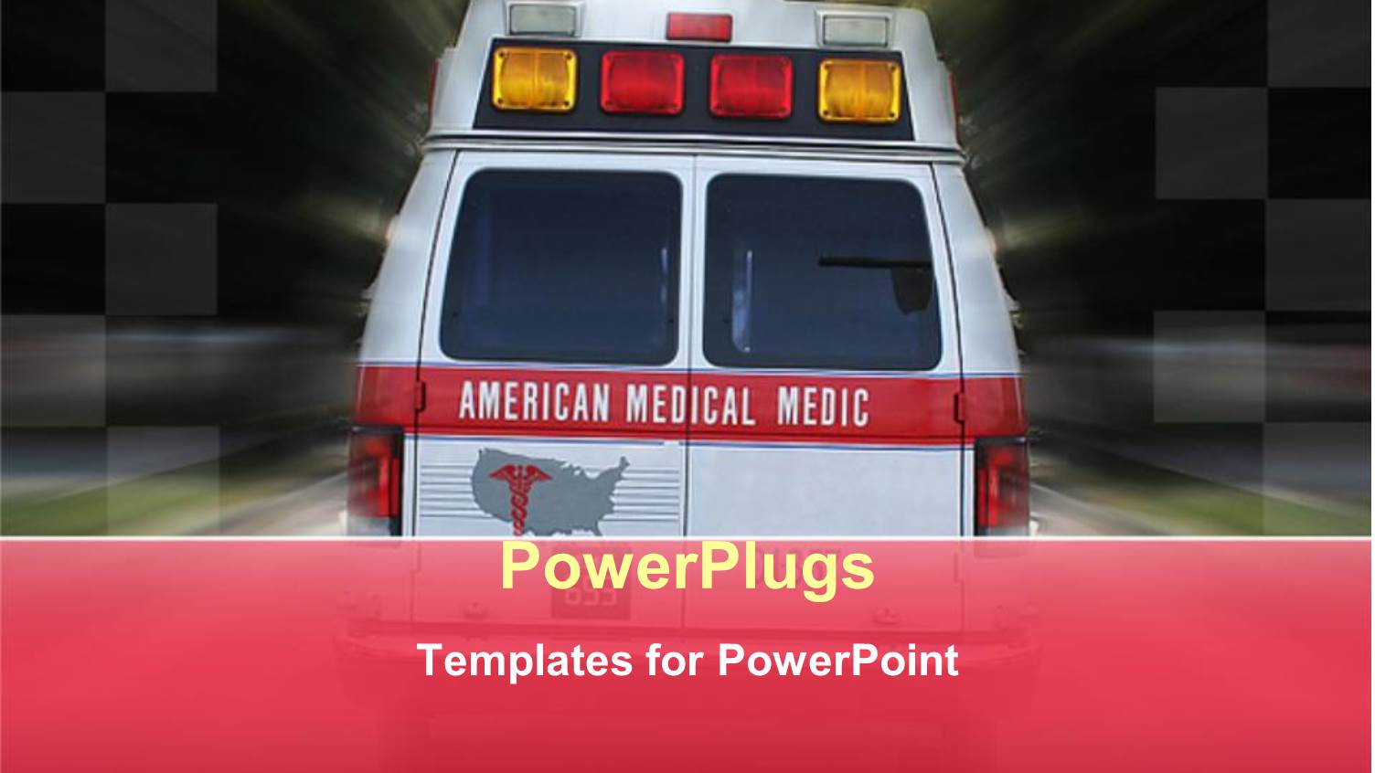 an Ambulance Going in a Fast Speed