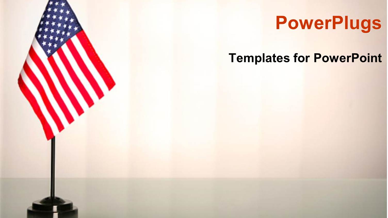 an American Flag with White Background