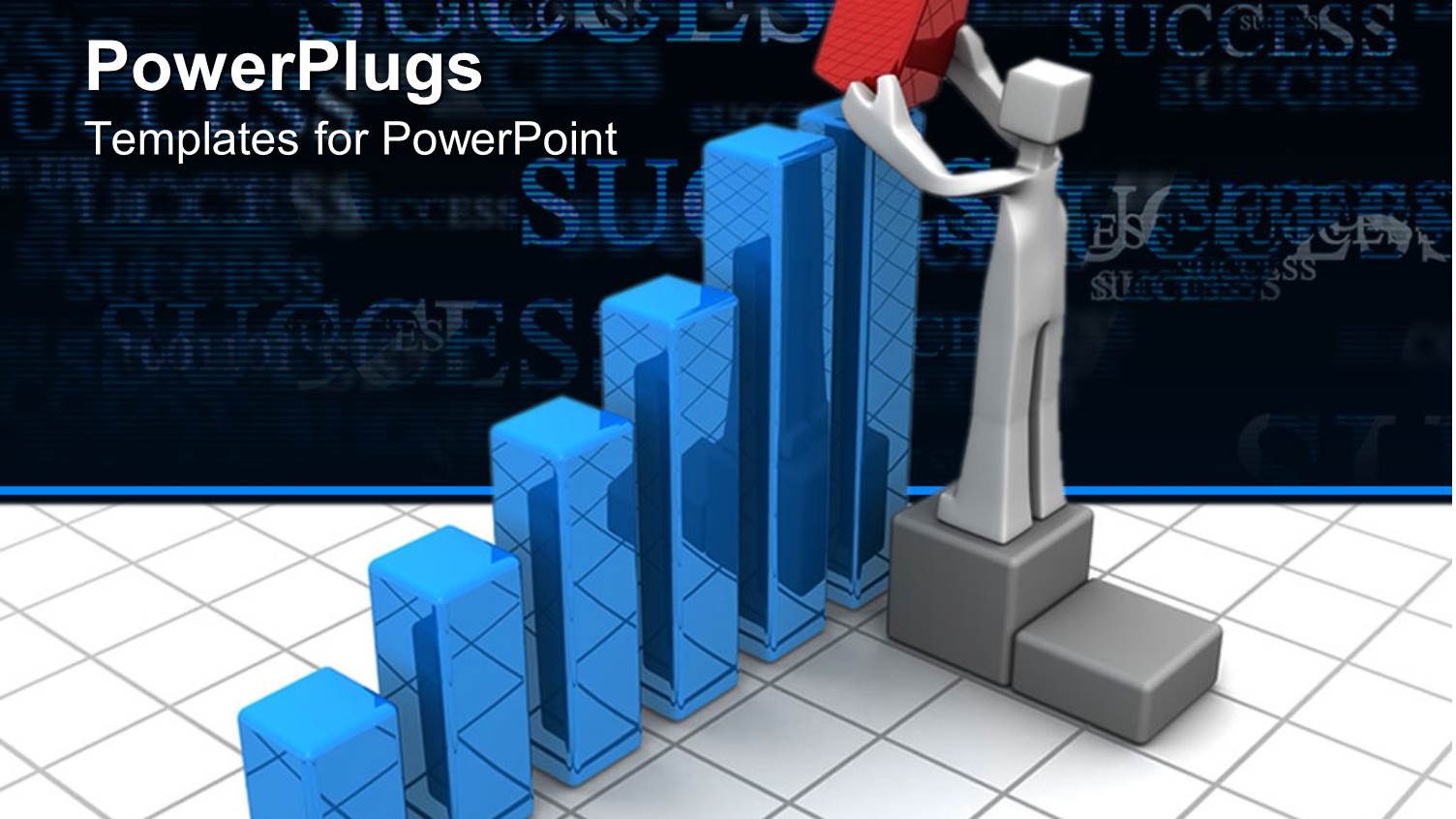 Animated Depiction of a Human Holding a Red Bar