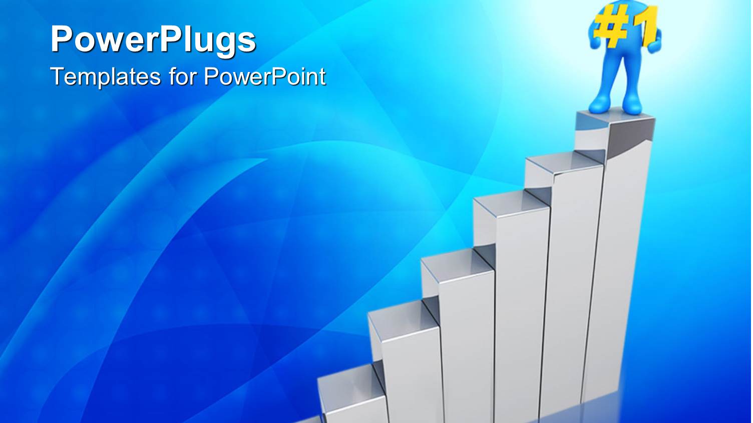 Animated Depiction of a Human Standing on some Bars