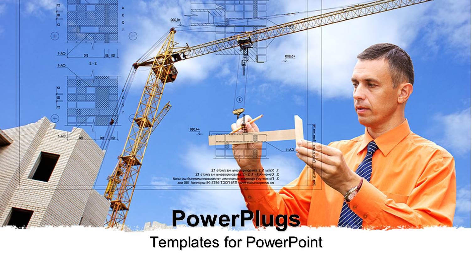 an Architecture with Clouds and Machinery in the Background