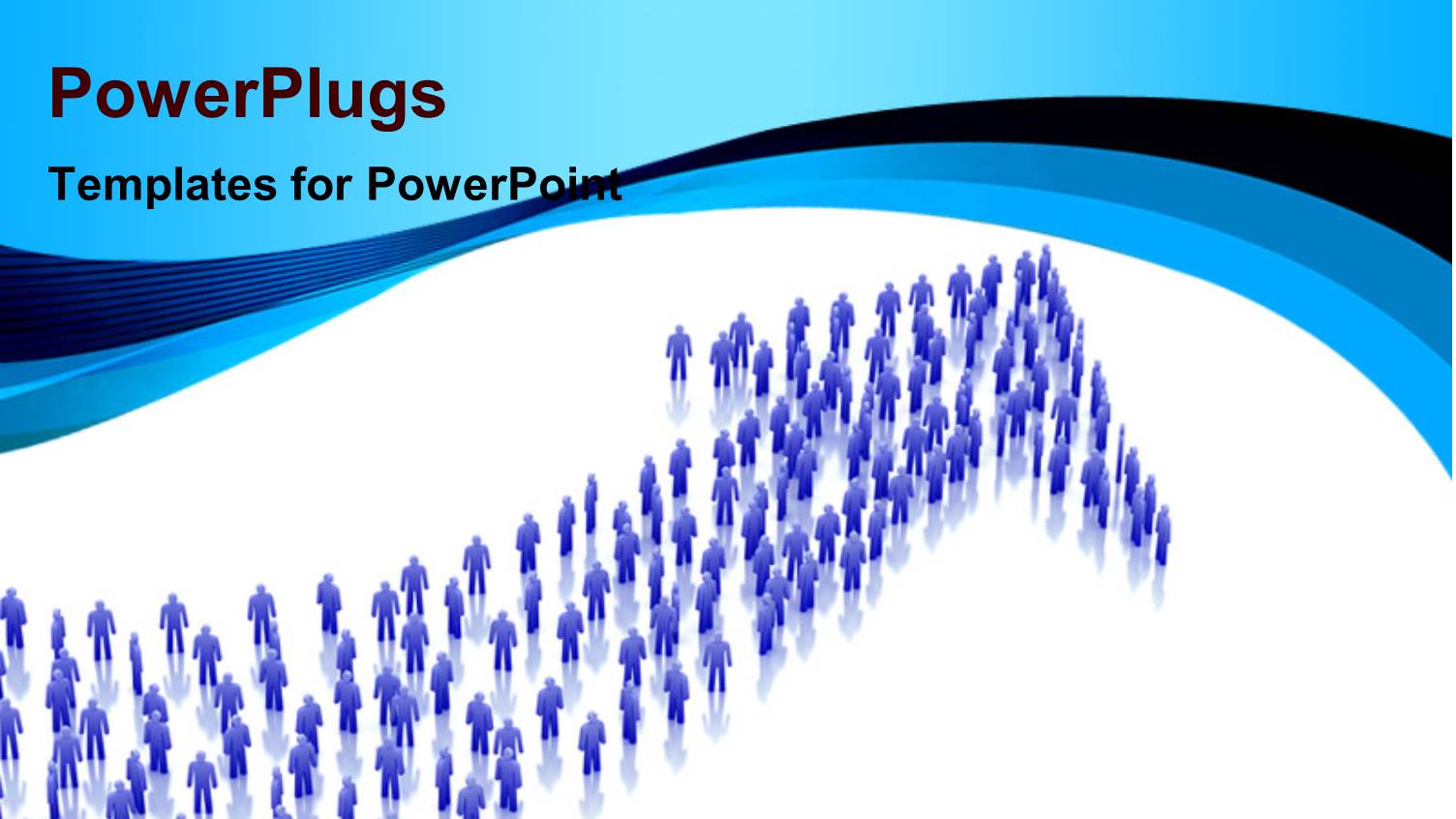 Arrow of People Depicting Business Growth Concept