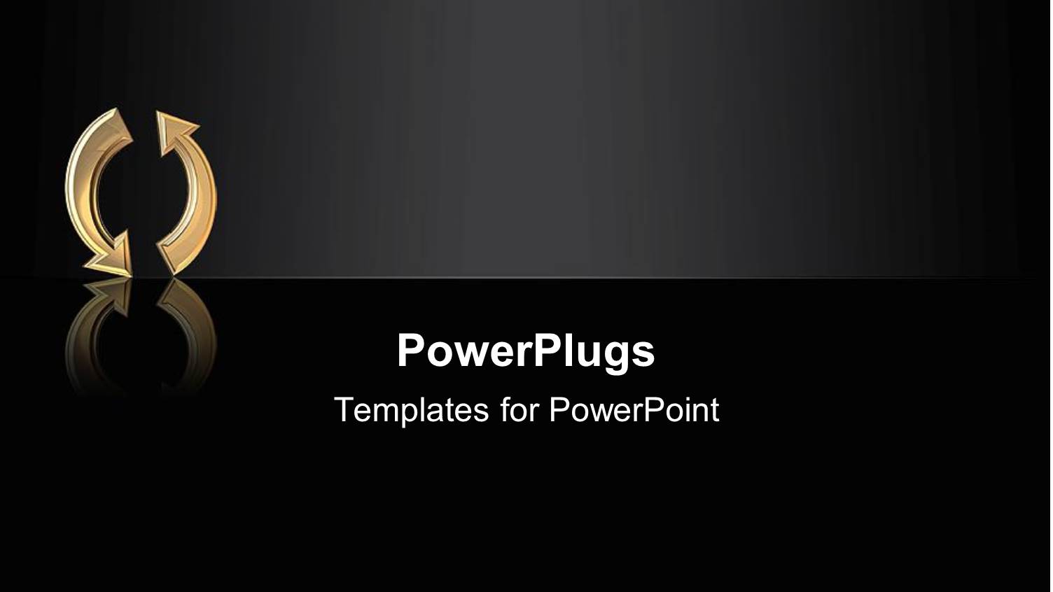 Arrows in a Circle as a Metaphor Repeat Life Cycle on a Black Background