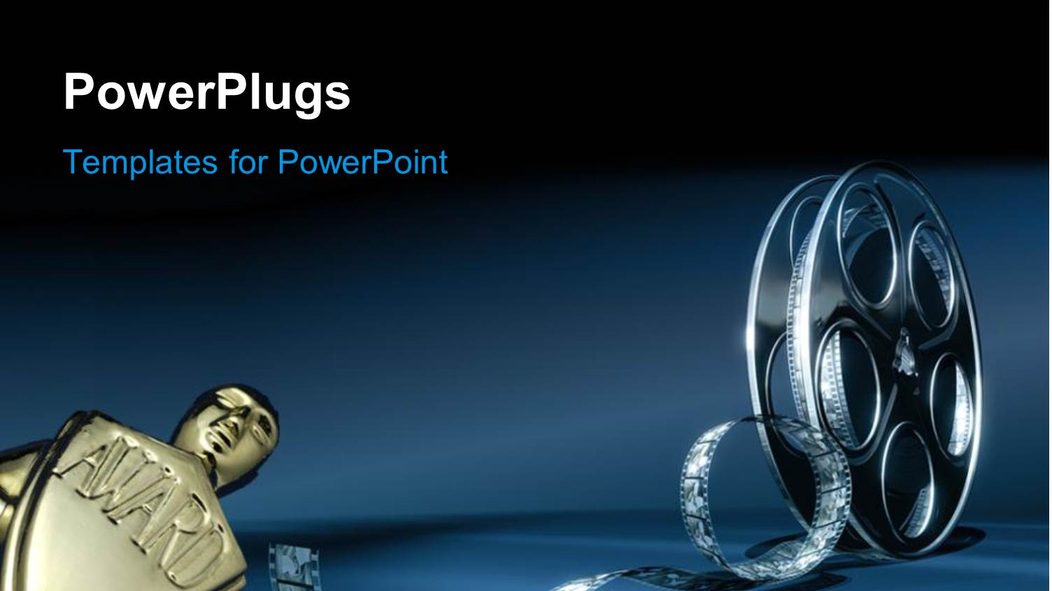 Award with 3D Cinema Film Reel