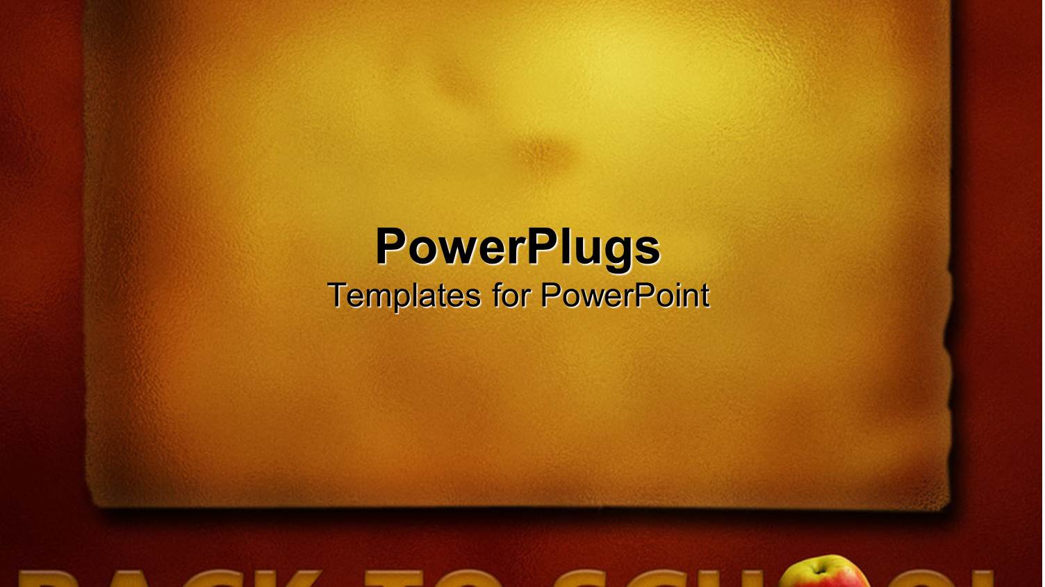 the Back to School Words with Yellowish and Red Background