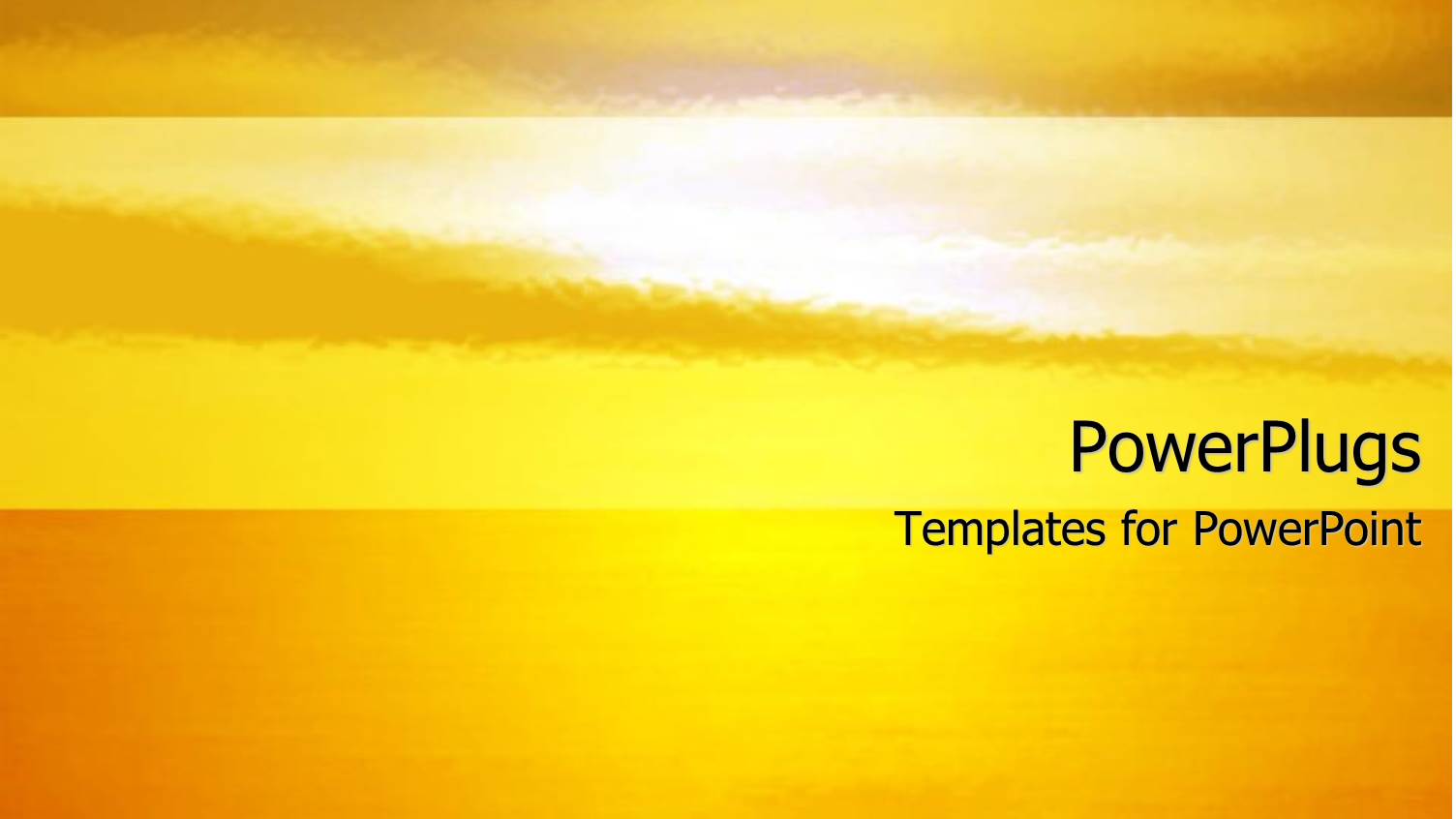 Background Depicting the Setting of the Sun Orange Yellow Colors