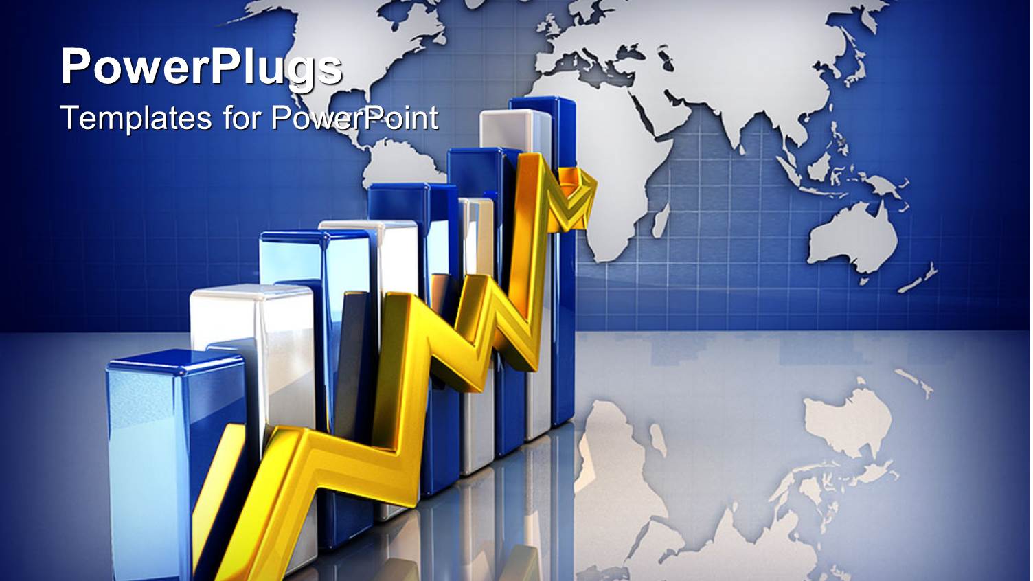 Background Related to Globe Along with Financial Diagram