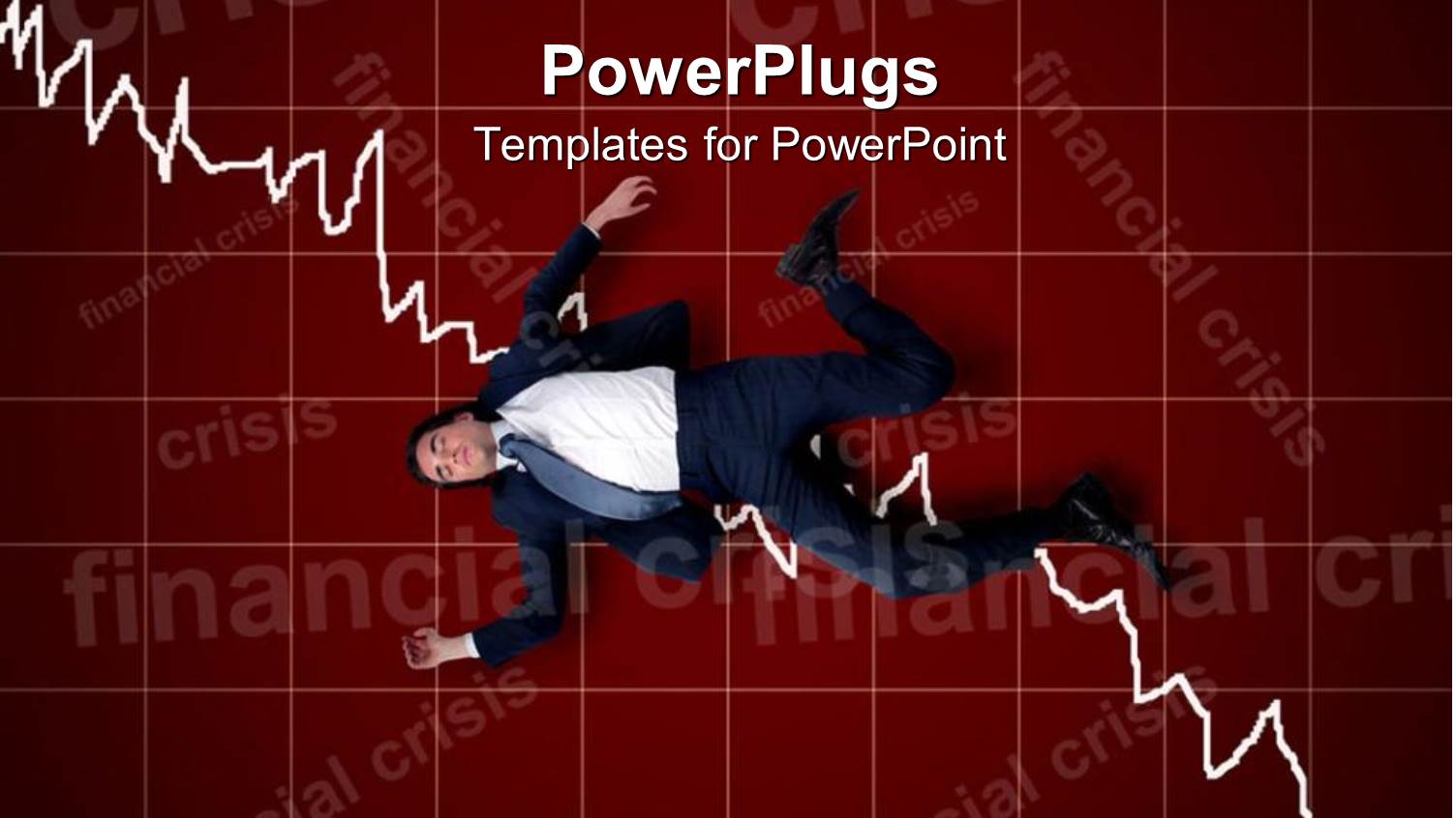 Ban Lay Dejected Over Financial Chart Depicting Financial Crisis