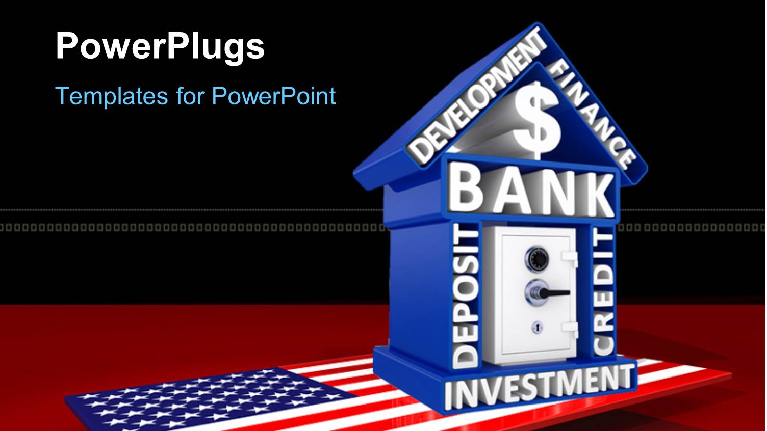 us Banking Concept with House Made Up of Financial Keywords Placed Over an American Map