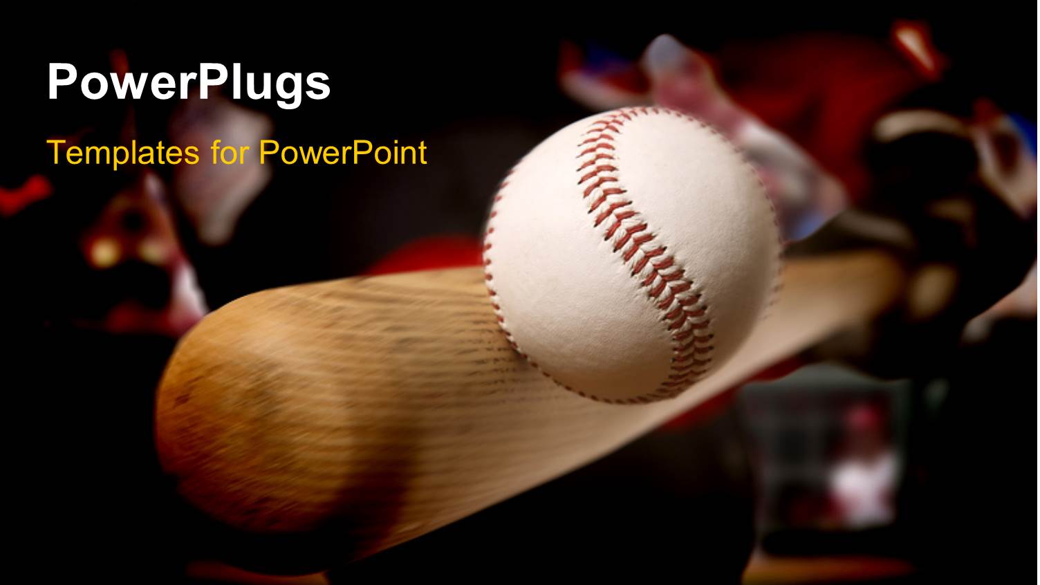 Baseball Bat Making Contact with Ball