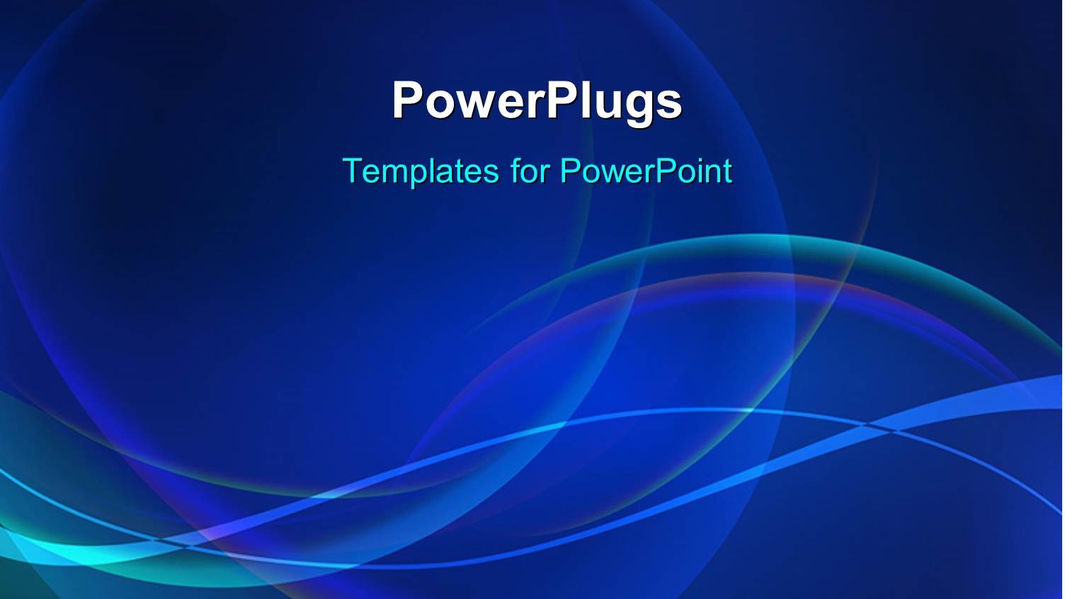 Beautiful Blue Colored Waves Flowing Over Dark Blue Color