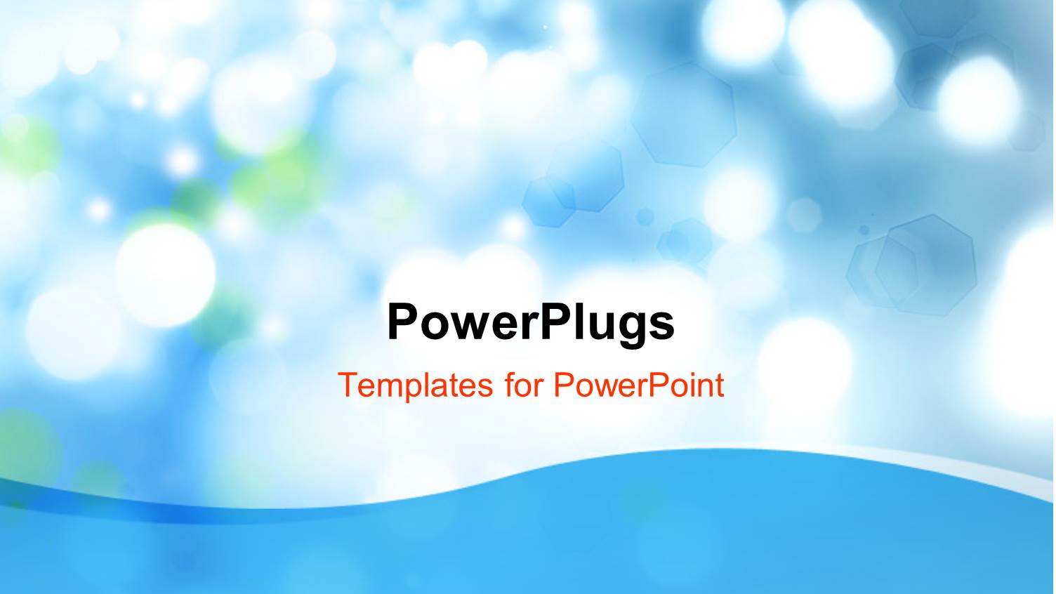 Beautiful Bokeh Effect with Blue Color