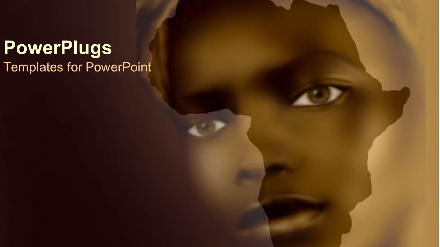 a Beautiful Child with Brownish Background