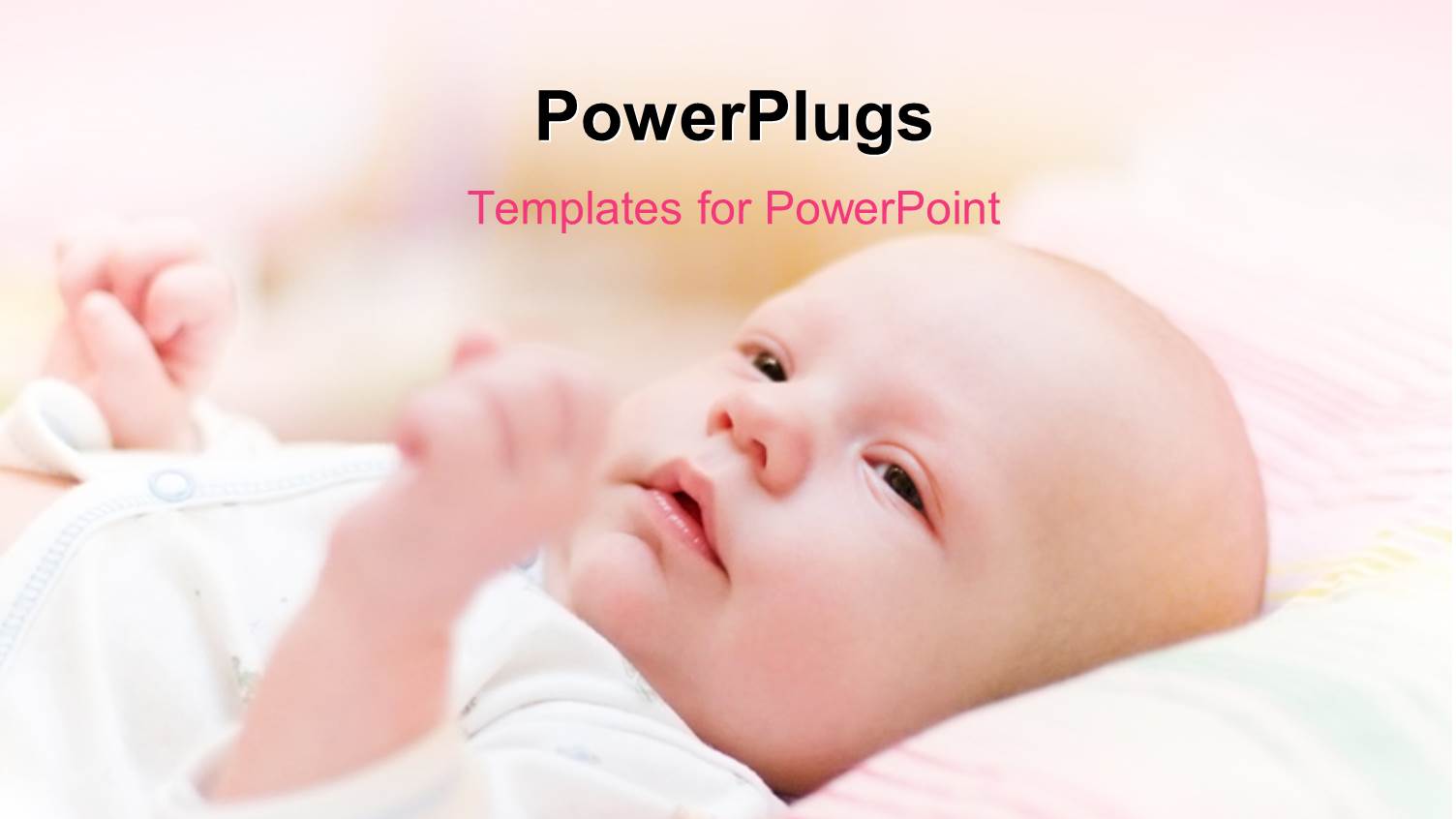 a Beautiful Child with Pinkish Background