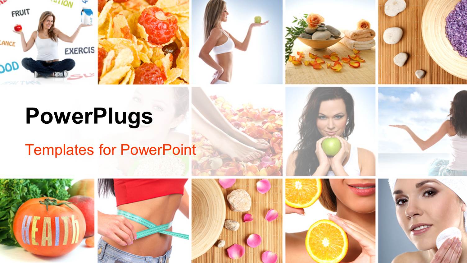 a Number of Beautiful Girls with White Background