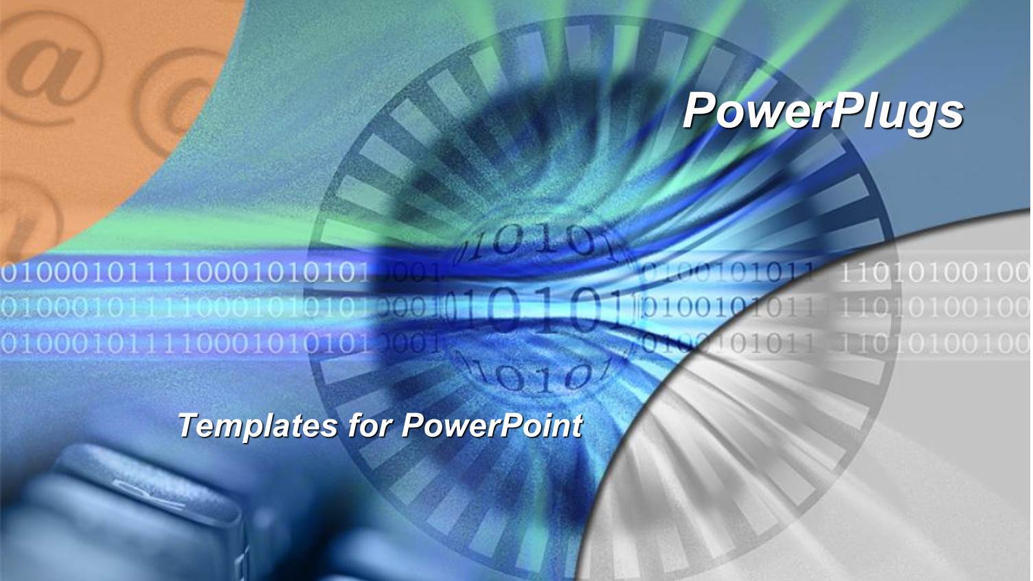 a Beautiful Depiction of Binary Representation in a Circle Along with Digital Background