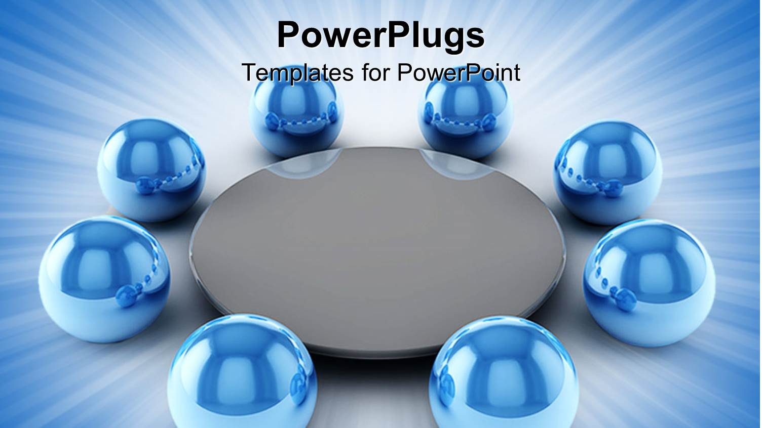 a Beautiful Depiction  of Circles Around a Table