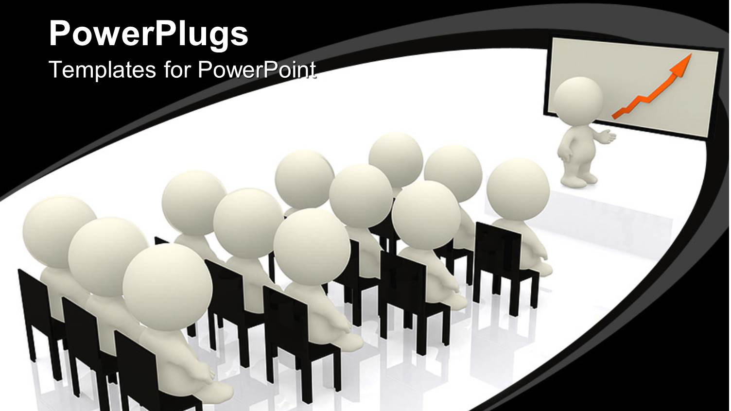 a Beautiful Depiction of a Classroom with a White Board