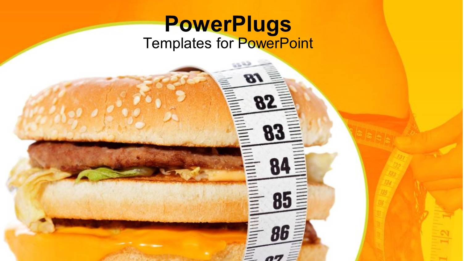 a Beautiful Depiction of a Delicious Looking Burger with Fitness Background