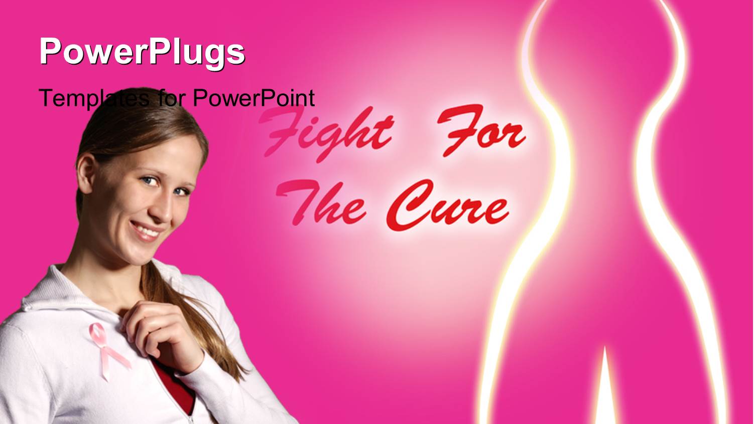 a Beautiful Girl with a Pinkish Background