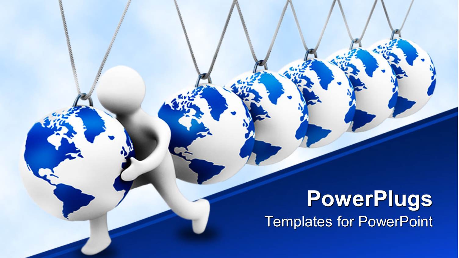 a Beautiful Representation of a Figure Trying to Isolate a Globe from the Group