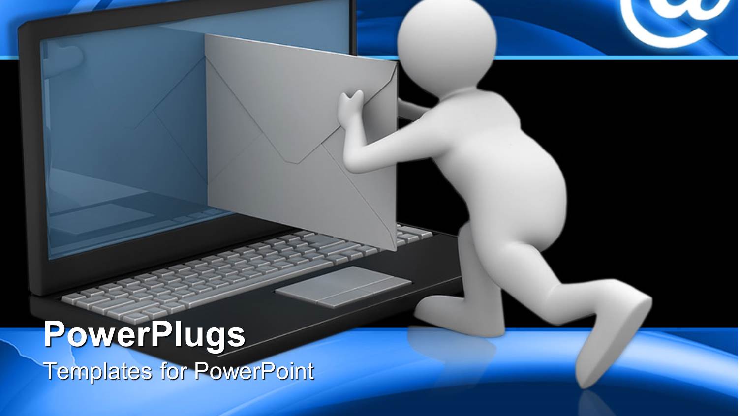 a Beautiful Representation of a Figure Trying to Mail