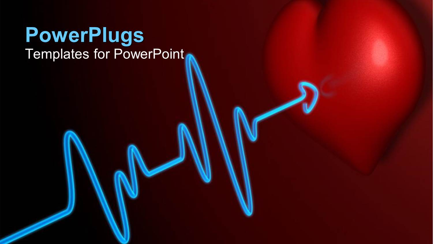 a Beautiful Representation of Heart Along with a Heartbeat Line