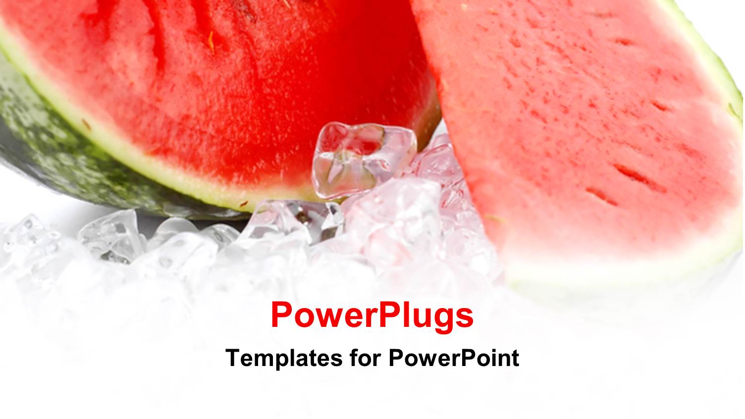 a Beautiful Representation of Melon Along with Ice with Nice Background