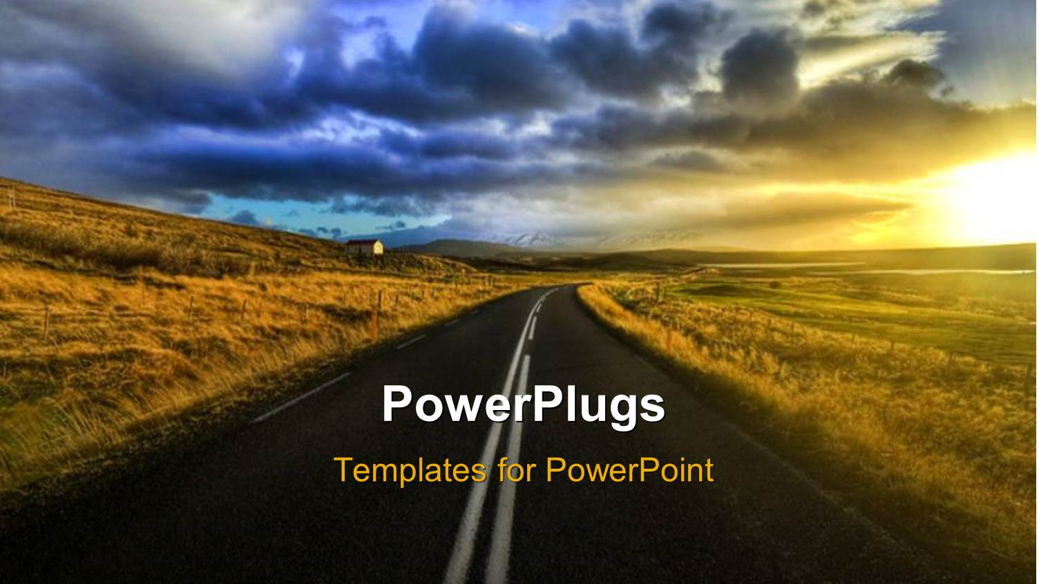 a Beautiful Road with a Lot of Greenery