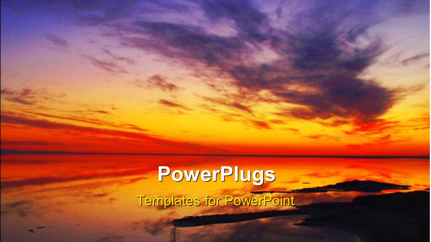 a Beautiful Sunset and an Ocean with a Lot of Clouds