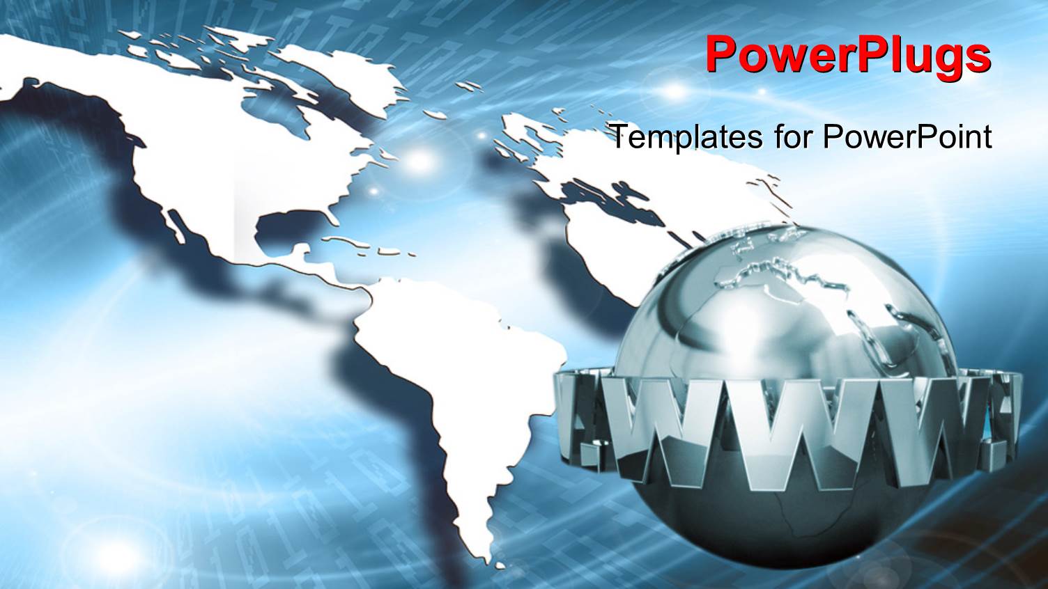 a Globe with Web and Earth in the Background